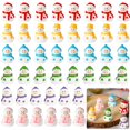thumbnail image 1 of Figuritas de Muñeco de Nieve Navideño JUNEBRUSHS Mini de Resina 50 Piezas, 1 of 7