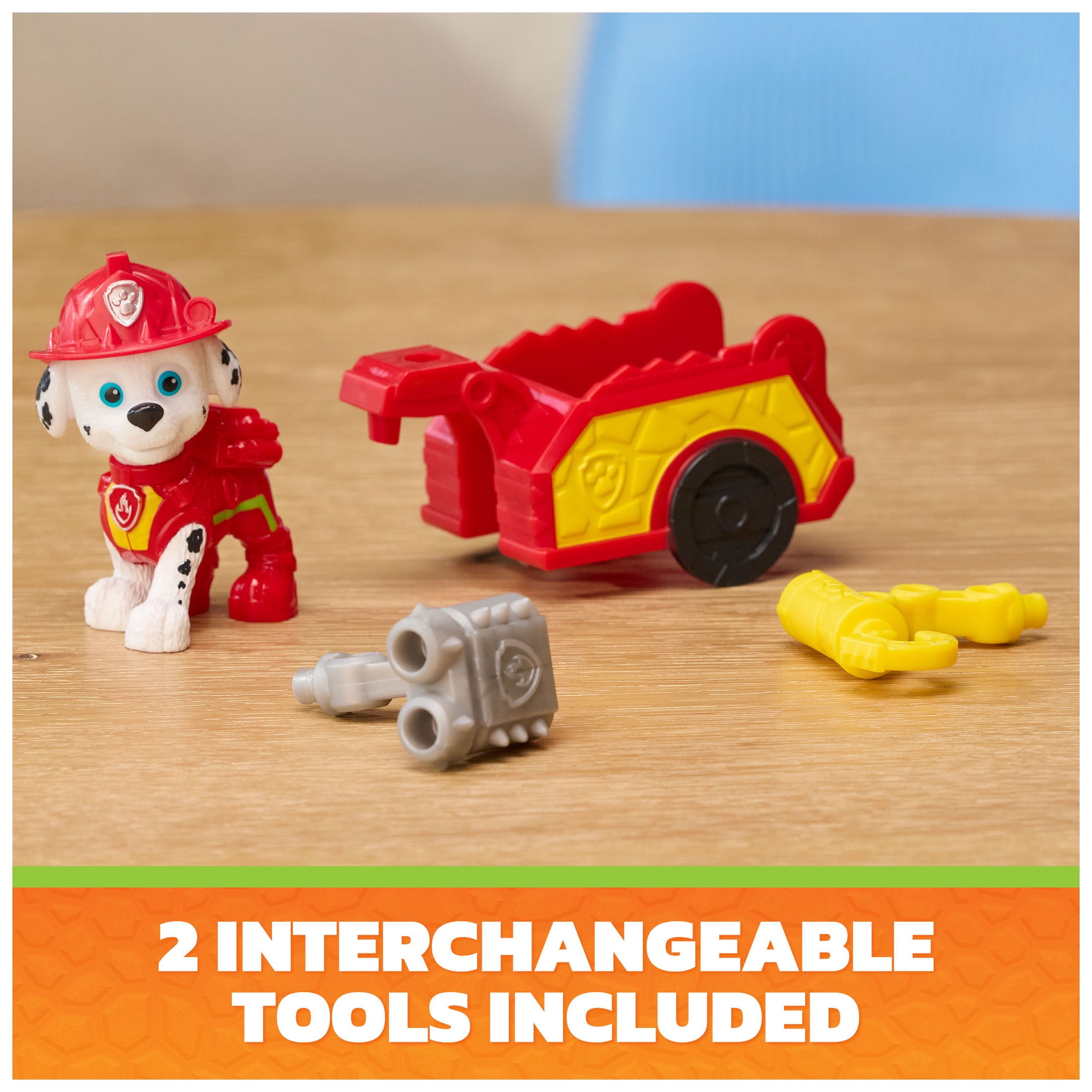 PAW Patrol: The Dino Movie Marshall Dino Tool pack, Ages 3+