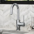 thumbnail image 2 of KRAUS Oletto Single Handle Kitchen Bar Faucet with QuickDock Top Mount Installation Assembly Assembly in Chrome, 2 of 11