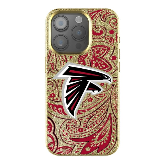 Keyscaper Atlanta Falcons Paisley Bling iPhone Case