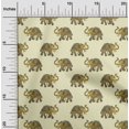 thumbnail image 1 of oneOone Viscose Chiffon Fabric Elephant Block Printed Craft Fabric BTY 42 Inch Wide, 1 of 4