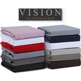 thumbnail image 3 of fitted sheet 140 x 200 cm - Colour: navy blue 4 elastic corners, 3 of 5