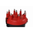 thumbnail image 5 of MSD Ignition Distributor Cap and Rotor Kit 8445 Cap-A-Dapt; For Use With Most MSD Distributors; Non Adjustable Rotor; Ford Style Cap; With Wire Retainer; Clip Down; HEI Style Posts; Red, 5 of 5