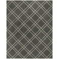 thumbnail image 2 of SAFAVIEH Himalaya Maralyn Geometric Wool Area Rug, Dark Grey/Ivory, 8' x 10', 2 of 7