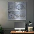 thumbnail image 5 of Luxe Metal Art 'Summer Beach Still Life Collage' by Andrea Haase, Metal Wall At, 36"x36", 5 of 9