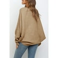 thumbnail image 4 of Dellytop Women's Long Balloon Sleeve Pullover Sweaters, 4 of 4