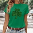thumbnail image 2 of Women's St. Patrick's Day Crew Neck Short Sleeve T Shirt, 2 of 2