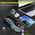 thumbnail image 2 of Car Jump Starter, 3500A Peak Battery Booster Start for All Gas and 10.0L Diesel Engines with Dual USB QC3.0/LED Light/Type-C, 12V Lithium Battery Auto Car Jump Pack, 2 of 7