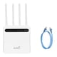 thumbnail image 2 of Dongle WiFi SIM, 150Mbps Descarga 50Mbps Carga 600Mbps 4G WiFi Router Ranura Para Tarjeta SIM Para Oficina, 2 of 7