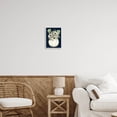 thumbnail image 2 of Autumn Foliage Pumpkin Bouquet Botanical & Floral Graphic Art White Framed Art Print Wall Art, 2 of 7