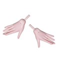 thumbnail image 3 of 1 a escala 1/3, reemplazos de manos realistas, piezas de fabricación, piel rosa y blanca S3 perfke BJD Dolls Hands, 3 of 6