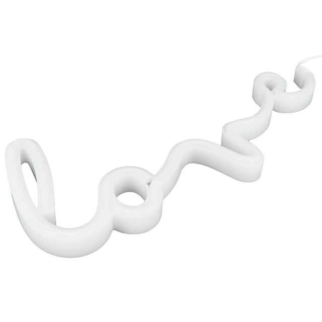 Luz de neón Jadeshay letreros de neón letras de amor decoración