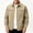 Khaki, variant on Mens 100% Cotton Button Down Hunting Shirt with Chest Pocket, Lightweight Breathable Long Sleeve Casual Outdoor Hiking Shacket Tops for Spring Summer Army Green-A