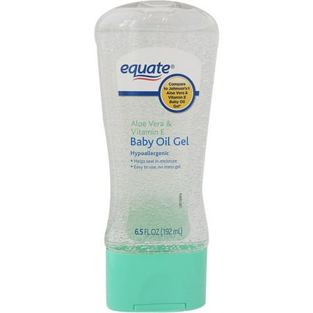 equate Aloe Vera et vitamine E Huile pour bébé Gel - 6,5 fl oz