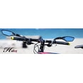 thumbnail image 2 of NEW Handlebar Bike Mirror HD Blast Glass Lens HFMR (left) Ca, 2 of 4