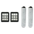 thumbnail image 1 of Enqiretly 4pieces Reliable Replaceable Roller Brush Filter Good Flexibility And Light Weight Particles Plastic, 1 of 6
