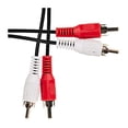 thumbnail image 2 of CableWholesale.com - Audio cable - RCA male to RCA male - 12 ft - shielded - black, 2 of 4