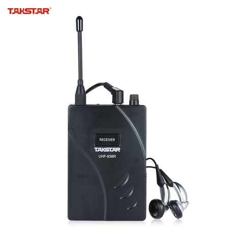 TAKSTAR UHF-938R Wireless Acoustic Transmission System Receiver 50m Effective Range with (Best Stereo Receivers Of All Time)