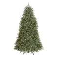 thumbnail image 4 of National Tree Company 7.5 ft Pre-Lit Dunhill Fir Artificial Christmas Tree, 750 Clear Lights, 2,514 Tips, Includes Stand, Blue, 4 of 9