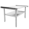 thumbnail image 6 of NSF 36 in. Work Table, Upturned Edge Stainless Steel Kitchen Utility Table, Stainless Steel Equipment Table, Commercial Heavy Duty Table NSF, 6 of 12
