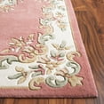 thumbnail image 4 of SAFAVIEH Aubusson Albus Medallion Area Rug, Pink/Ivory, 6' x 9', 4 of 11