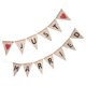 thumbnail image 1 of GOOHOCHY Banderines rústicos para recién casados, guirnaldas, banderines, banderines de tela, decoración shabby chic para fiesta de bodas., 1 of 8