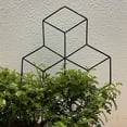 thumbnail image 7 of mdesiwst 2Pcs/Set Metal Plant Trellis Rust-resistant Square Planter Simple Installation Indoor Climbing Plants Durable Garden Trellis, 7 of 7