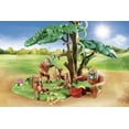 thumbnail image 4 of PLAYMOBIL Orangutans with Tree Action Figure Set, 49 Pieces, 4 of 4