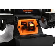 WEN 2.5-Amp 6-Inch Variable Speed Bench Grinder with Flexible Work Light