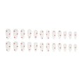 thumbnail image 5 of Little Love 24 Pcs Press on Nails Pink Gradient Fake False Nails. Reusable B2C5, 5 of 5