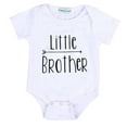 thumbnail image 2 of Barboteuse pour Petit Frère Garçon, Justaucorps, T-shirt Grand Frère, Hauts, Tenue Assortie, 2 of 5