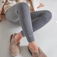 thumbnail image 6 of NAISIBABY Little and Big Girls Tights, High Waist Dance Dress Slim Stretch Winter Pantyhose Leggings Gray(3-12T), 6 of 7