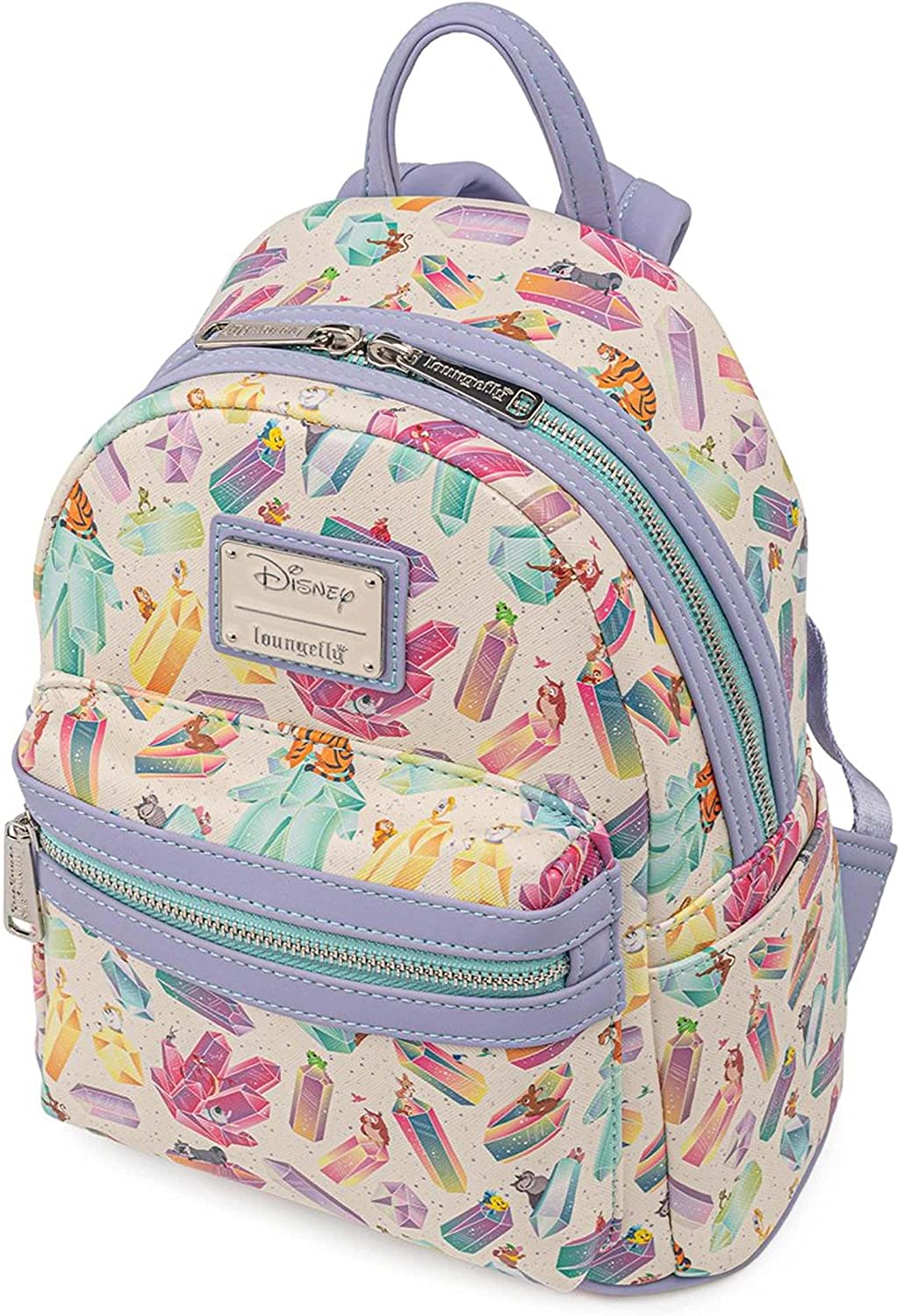 Loungefly Disney Crystal Sidekicks All Over Print Womens  display picture 2