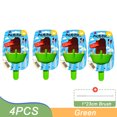 thumbnail image 1 of New Drip-Proof Popsicle Rack Drip Free Ice Holder No Mess Free Frozen Treats Rack Popsicle Holder with Straw For Kids Ice Cream 4Pcs Green, 1 of 6