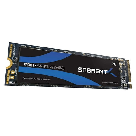 Sabrent 2TB Rocket NVMe PCIe M.2 2280 Internal SSD High Performance Solid State Drive