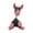 B, variant on YIFAEUX Squeaky Plush Dog Toy Interactive Stuffed Animal Toy Plush Donkey Dog Chew Toy with Squeaker Indestructible Puppy Teeth Cleaning Toy