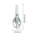 thumbnail image 3 of Dianli 5 in 1 Stainless Steel Kitchen Scissors Heavy Duty Detachable Shears Magnetic Protective Cover Multi Purpose for Cutting Meat Bone Peeling Scaling Nut Cracking Bottle Opening, 3 of 6