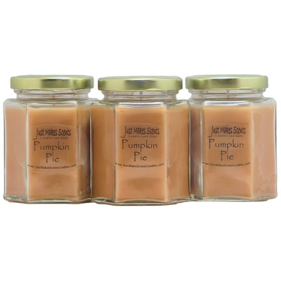 Pumpkin Pie 3-Pack Candle -Just Makes Scents Candles & Gifts