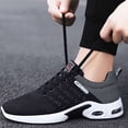 thumbnail image 5 of Deago Men's Walking Running Tennis Shoes Mesh Breathable Cushioned Non Slip Athletic Sports Gym Work Comfortable Sneakers, 5 of 8