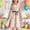 F-102Beige, variant on ZHOGXU Toddler Kids Girls Easter Dress Short Sleeve Round Neck Cartoon Print A Line Comfortable Elegant Dresses For Festivals Party,Beige,7-8 Years