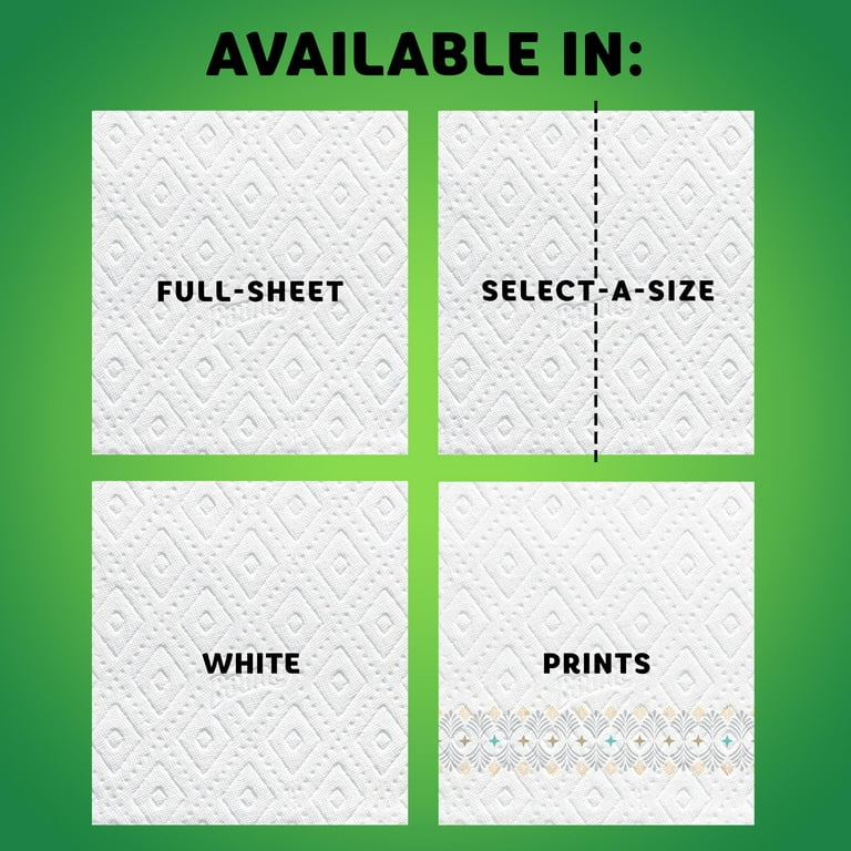 Bounty Select-a-size Paper Towels - 6 Triple Rolls : Target