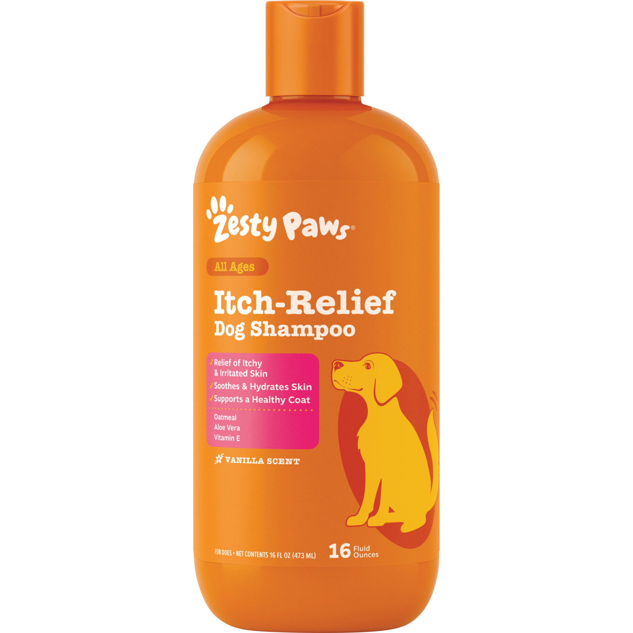 Zesty Paws Itch-Soother Dog Shampoo, 16oz photo 1