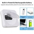 thumbnail image 4 of BT5.1 CD Player Portable Music Player Desktop CD Runner with Dustproof Cover, 4 of 8