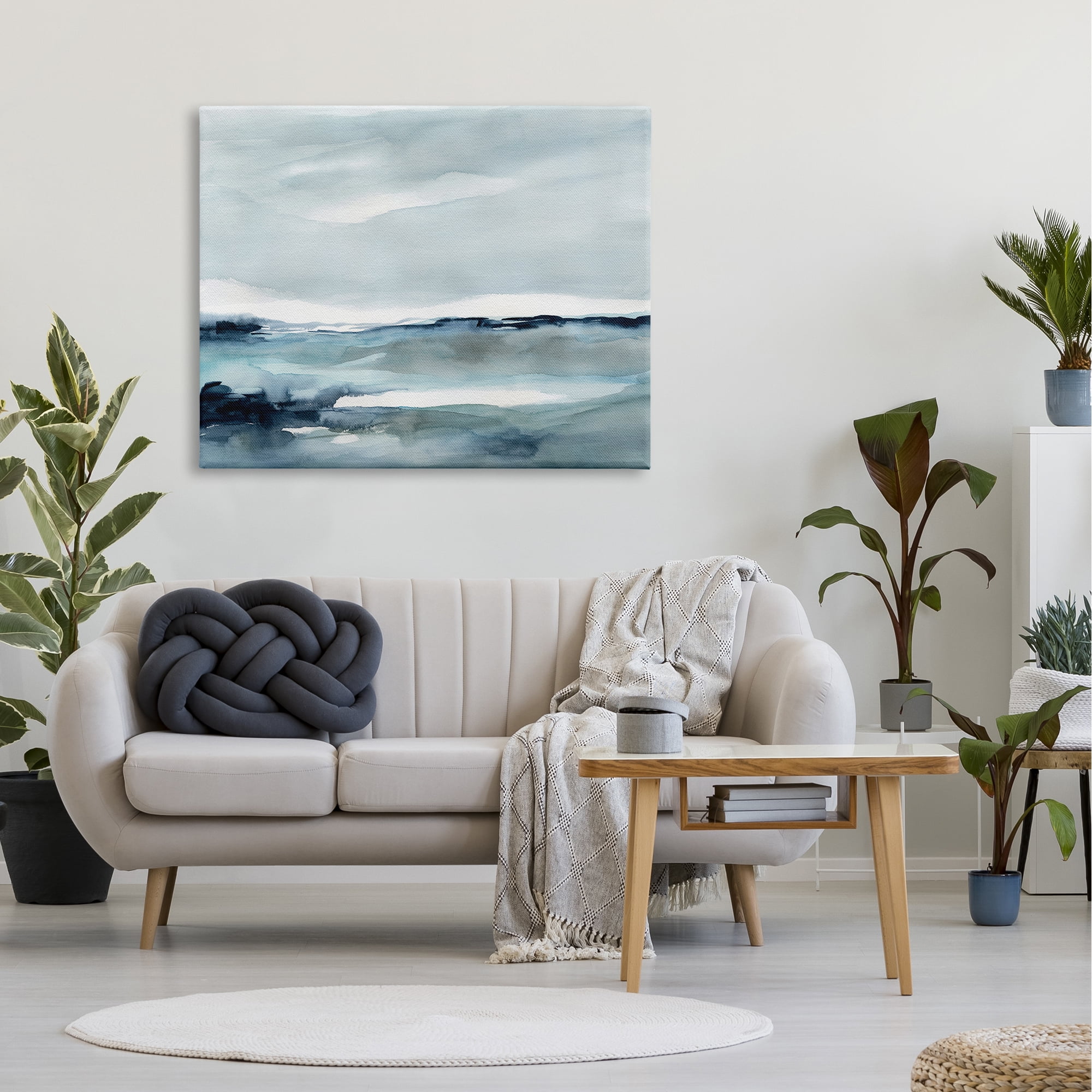 Stupell Industries Desolated Northern Polar Ocean Abstract Scenery View ,48 x 36, Design by Carol Robinson