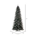 thumbnail image 3 of Vickerman 6.5' x 40" Frostd Douglas Fir Slim 1652T, 3 of 5