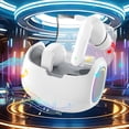 thumbnail image 4 of xjwjuw True Wireless In-Ear Bluetooth Headphones with Colorful Breathing Lights, High Quality Sound and Long Battery Life, Portable Sports Earbuds for Gym Running Travel Commuting, 4 of 4