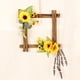 thumbnail image 4 of De Puerta , De Con Girasoles Artificiales Y Margarita Para Puerta De , Pared, Decoración para hogar: en apariencia - Cuadrado 50x30cm Gloria Guirnalda de la guirnalda de la pared de la puerta delantera, 4 of 8