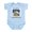 Sky Blue, variant on CafePress - Happy Hanukkah Infant Creeper - Baby Light Bodysuit, Size Newborn - 24 Months