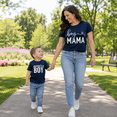 thumbnail image 3 of Boy Mama Shirt, Mama's Boy Matching Set, Mother Son Matching Shirts, Boy Mom Outfit, Mommy and Me Apparel, Birthday Gift for Mommy, 3 of 7