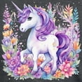thumbnail image 3 of CafePress - Adorable Floral Unicorn T Shirt - Womens Tri-blend T-Shirt, 3 of 4